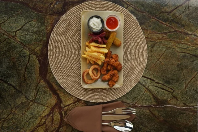 Combo Plate at Fiaba Brasserie