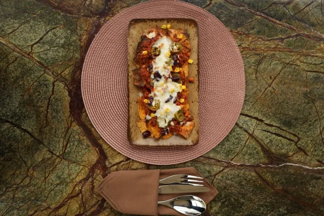Nachos at Fiaba Brasserie