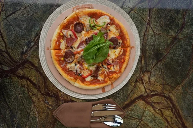 Pizza Fiaba at Fiaba Brasserie